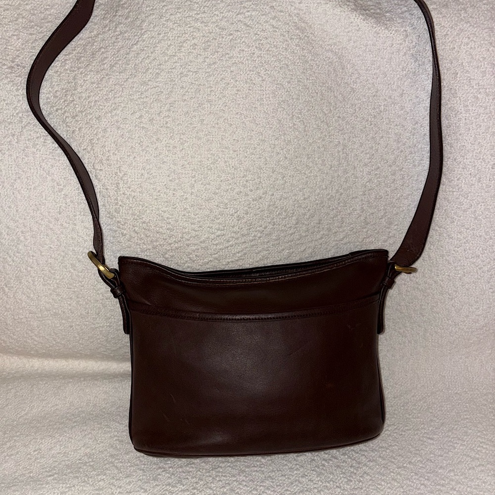 Coach Brown Leather Shoulder Bag